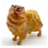 Vintage Morten Studios Ceramice Pomeranian Figurine