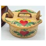 Vintage Miniature Swedish Tine Boxing Figurine and More