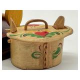 Vintage Miniature Swedish Tine Boxing Figurine and More