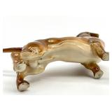 Vintage Royal Copenhagen Dog Figurine No. 1097 and Dachshund Unmarked Figurine