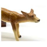 Vintage Morten Studios Deer Figurine and Vintage Metal Horse Figurine
