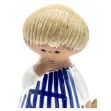 Lisa Larson Gustavsberg Ceramic Figurine Malin Boy Teddy Bear