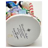 Christopher Radko 2001 Frosty Gifts Galore Ornament