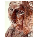 Vintage Hand Carved Native American Figurine