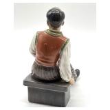 Dahl Jensen No. 1300 Porcelain Figurine Amager Boy with Pipe
