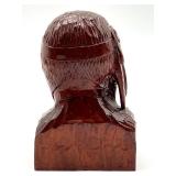 Vintage Hand Carved Native American Figurine