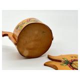 Antique Wooden Swedish Tine Box