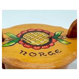 Antique Wooden Swedish Tine Box