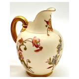 Pair of Antique Royal Worcester Ewers