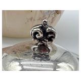 Antique Mount Washington Satin Glass Cracker or Biscuit Jar