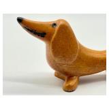 Lisa Larson Gustavsberg Dachshund Figurine - Lisa Larson Minikennel Series Dachshund Figurine