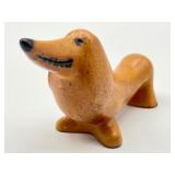 Lisa Larson Gustavsberg Dachshund Figurine - Lisa Larson Minikennel Series Dachshund Figurine