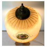 Antique Victorian Boudoir Lamp