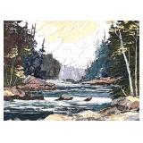 Vintage Original Scenic Oil Painting by Herb Hultgren