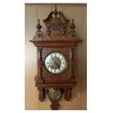 Antique Lorenz Furtwangler Sohne German Regulator Wall Clock