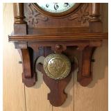 Antique Lorenz Furtwangler Sohne German Regulator Wall Clock