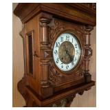 Antique Lorenz Furtwangler Sohne German Regulator Wall Clock