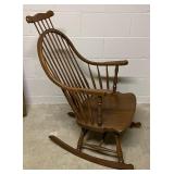 Vintage Wooden Rocking Chair