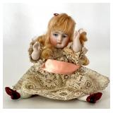 Antique Five Inch Bisque Doll