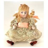 Antique Five Inch Bisque Doll