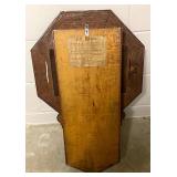 Antique Calendar Wall Clock by E.N. Welsh