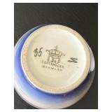 Jens Peter Dahl Jensen Vase and Small Plate