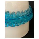 Antique Hand Blown English Glass Vase