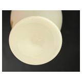 Two Pieces of Victorian Satin Glass