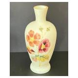 Two Pieces of Victorian Satin Glass