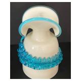 Antique Hand Blown English Glass Vase