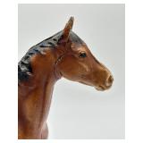 Vintage Cast Iron Hubley Metal Thoroughbred Horse Figurine