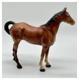 Vintage Cast Iron Hubley Metal Thoroughbred Horse Figurine