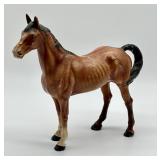 Vintage Cast Iron Hubley Metal Thoroughbred Horse Figurine