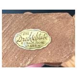 Three Carved Wooden Angel Figurines by Drechselstube