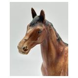 Vintage Cast Iron Hubley Metal Thoroughbred Horse Figurine