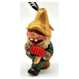 Vintage Henning Norwegian Carved Gnome Figurine