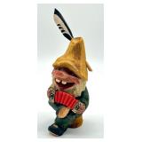 Vintage Henning Norwegian Carved Gnome Figurine