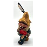 Vintage Henning Norwegian Carved Gnome Figurine