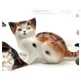 Collection of Six  Royal Douton Porcelain Kitten Figurines