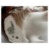 Collection of Six  Royal Douton Porcelain Kitten Figurines