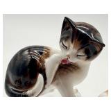 Collection of Six  Royal Douton Porcelain Kitten Figurines