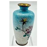 Antique Miniature Cloisonne Vase