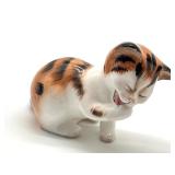 Collection of Six  Royal Douton Porcelain Kitten Figurines