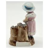 Two Antique Victorian Fairing Match Strike Holders