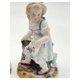 Two Antique Victorian Fairing Match Strike Holders