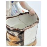 Two Antique Victorian Fairing Match Strike Holders