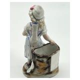 Two Antique Victorian Fairing Match Strike Holders