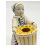 Vintage 1940’s Nils Thomson Danish Porcelain Candle Holder