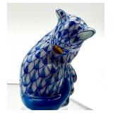 Vintage Herend Cat Figurine