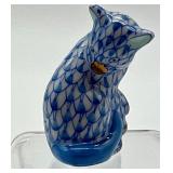 Vintage Herend Cat Figurine